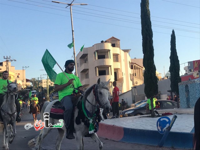 فيديو : الخياله القسماوية تجوب شوارع المدينة في مسيرة احتفالية بقدوم شهر رمضان المبارك 